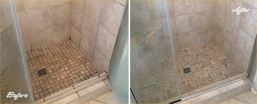 Shower Restored by Our Professional Tile and Grout Cleaners in Bowie, MD