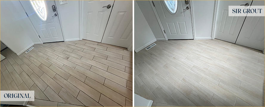 Floor Restored by Our Expert Tile and Grout Cleaners in Millersville, MD